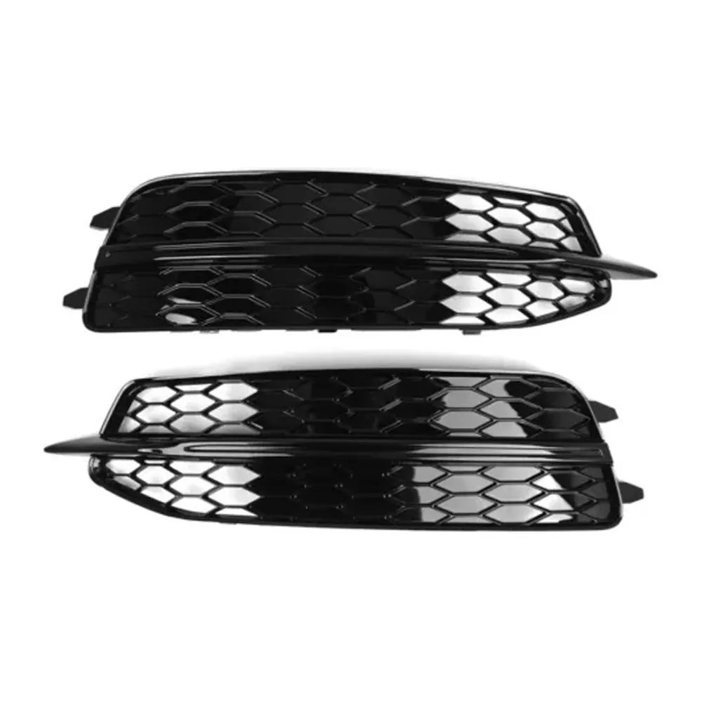 Audi A6 C7 S-Line 2012-2014 2X Grilles de phares antibrouillard pour pare-chocs avant de voiture 4G0807681D 4G0807682D