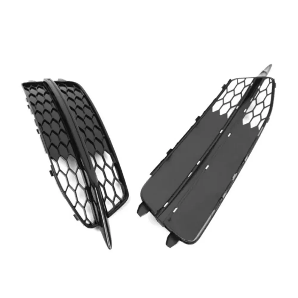Audi A6 C7 S-Line 2012-2014 2X Grilles de phares antibrouillard pour pare-chocs avant de voiture 4G0807681D 4G0807682D