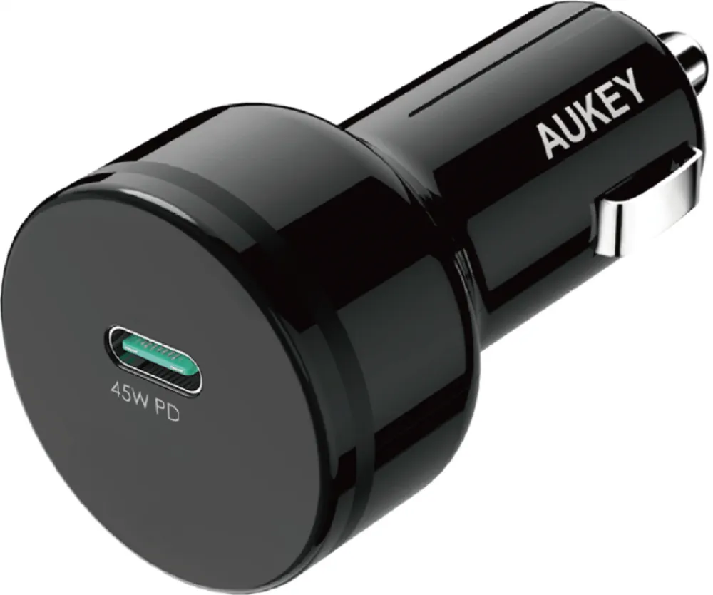 Aukey - Chargeur de voiture USB-C 45W PD CC-Y13 Expedition Series