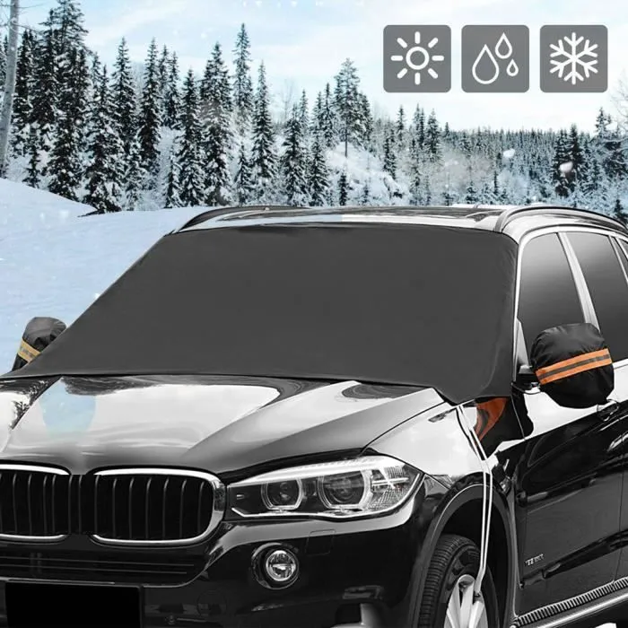 TD®
Auto Couverture de Pare-Brise Neige magnétique Imperméable Glace Neige Soleil Voiture pare-soleil Gel Protecteur