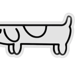 Autocollant pour voiture - Chien