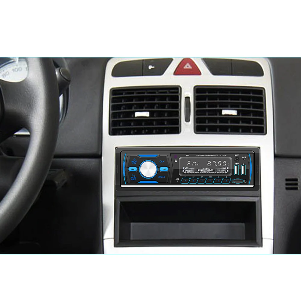 Autoradio Bluetooth Double USB Lecteur MP3 Bluetooth Talk USB Flash Drive Plug and Play Radio numérique DAB pour voiture