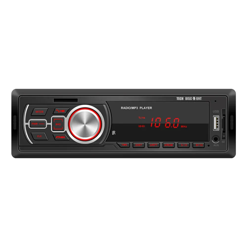 Autoradio Bluetooth universel pour voiture lecteur MP3 Bluetooth disque U carte TF radio FM modification centrale