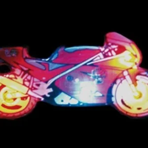 badge/magnet led moto japonaise