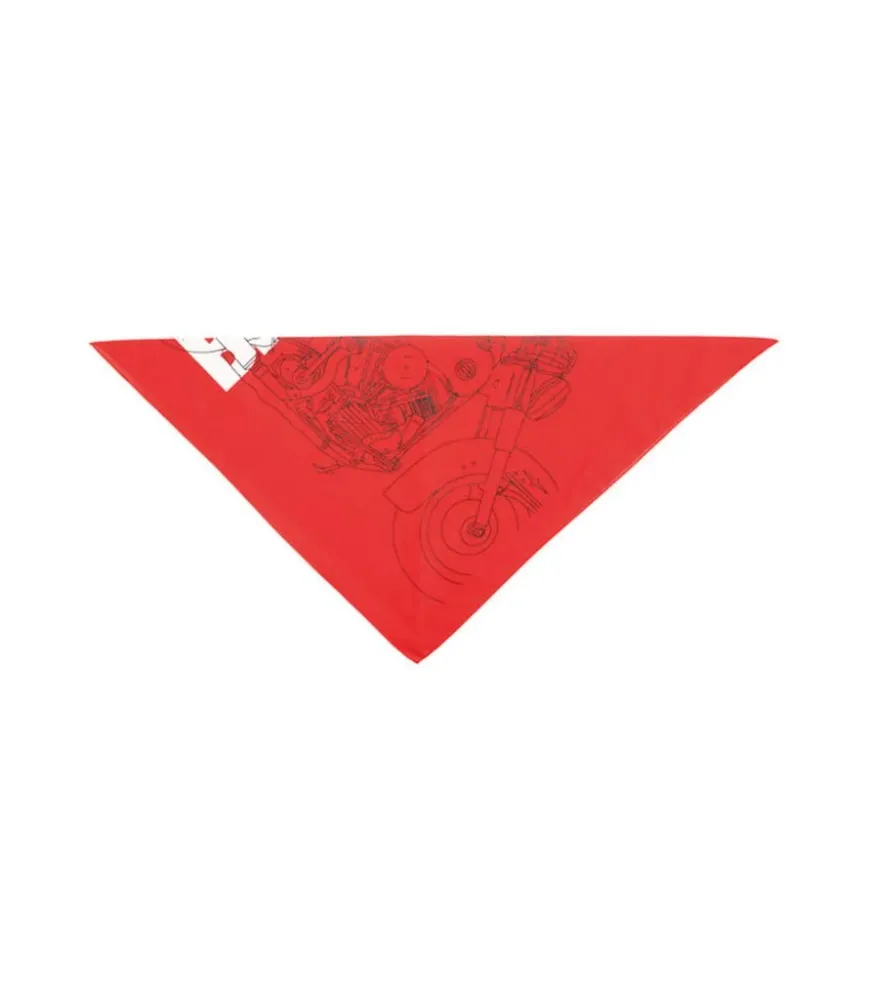 Bandana Moto Biltwell Pan Rouge
