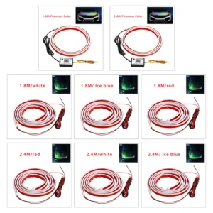 Bande lumineuse LED pour capot de voiture, bande lumineuse Flexible, démarrage à balayage dynamique