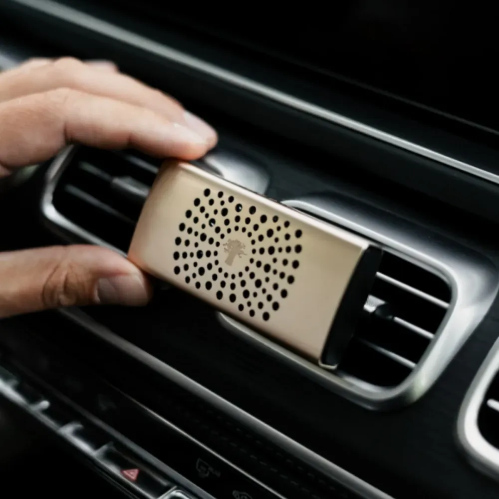 Diffuseur de voiture blanc perle Baobab Collection