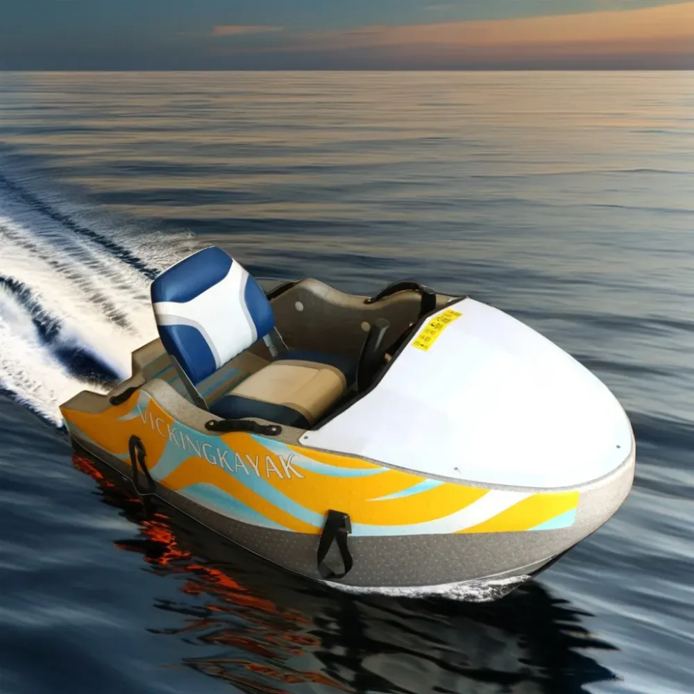 Bateau Jet Kart Électrique Mini Luxe Vicking pour Sports Nautiques