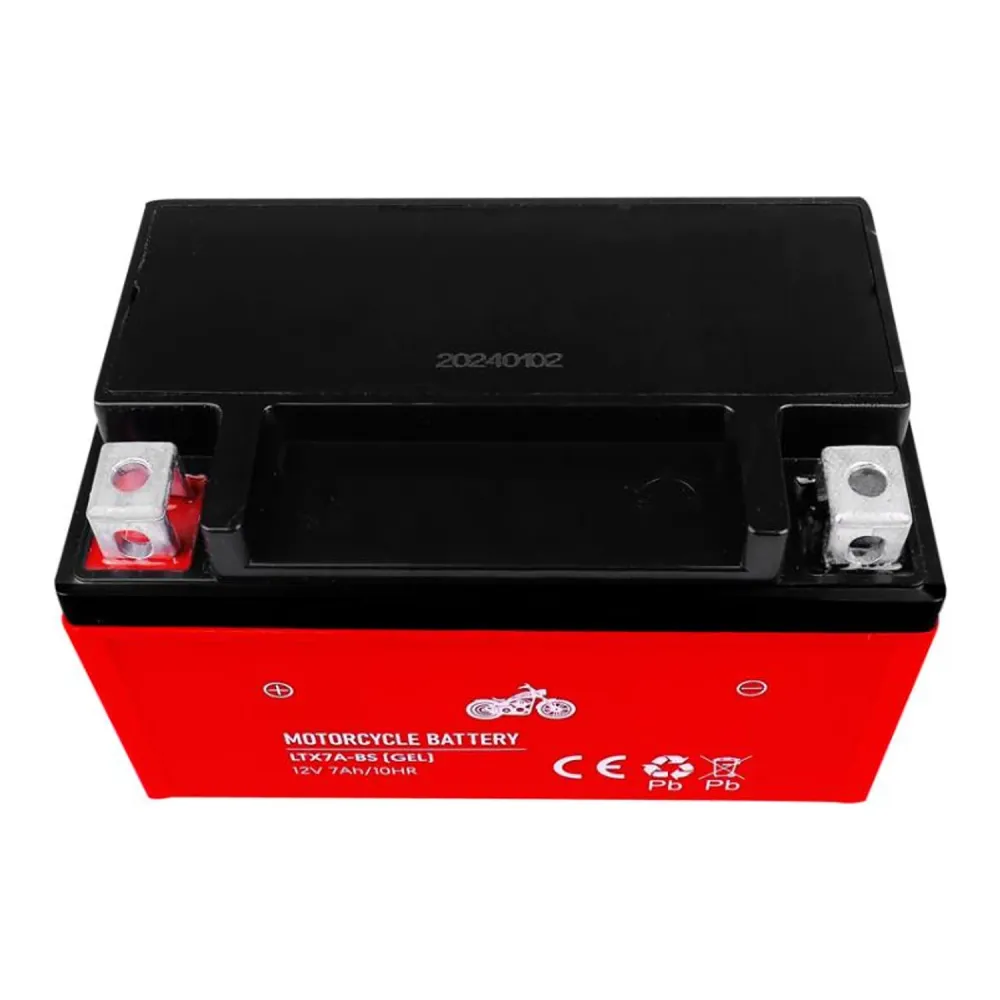 Batterie gel Lamex, moto, 12V, 7Ah, LTX7A-BS