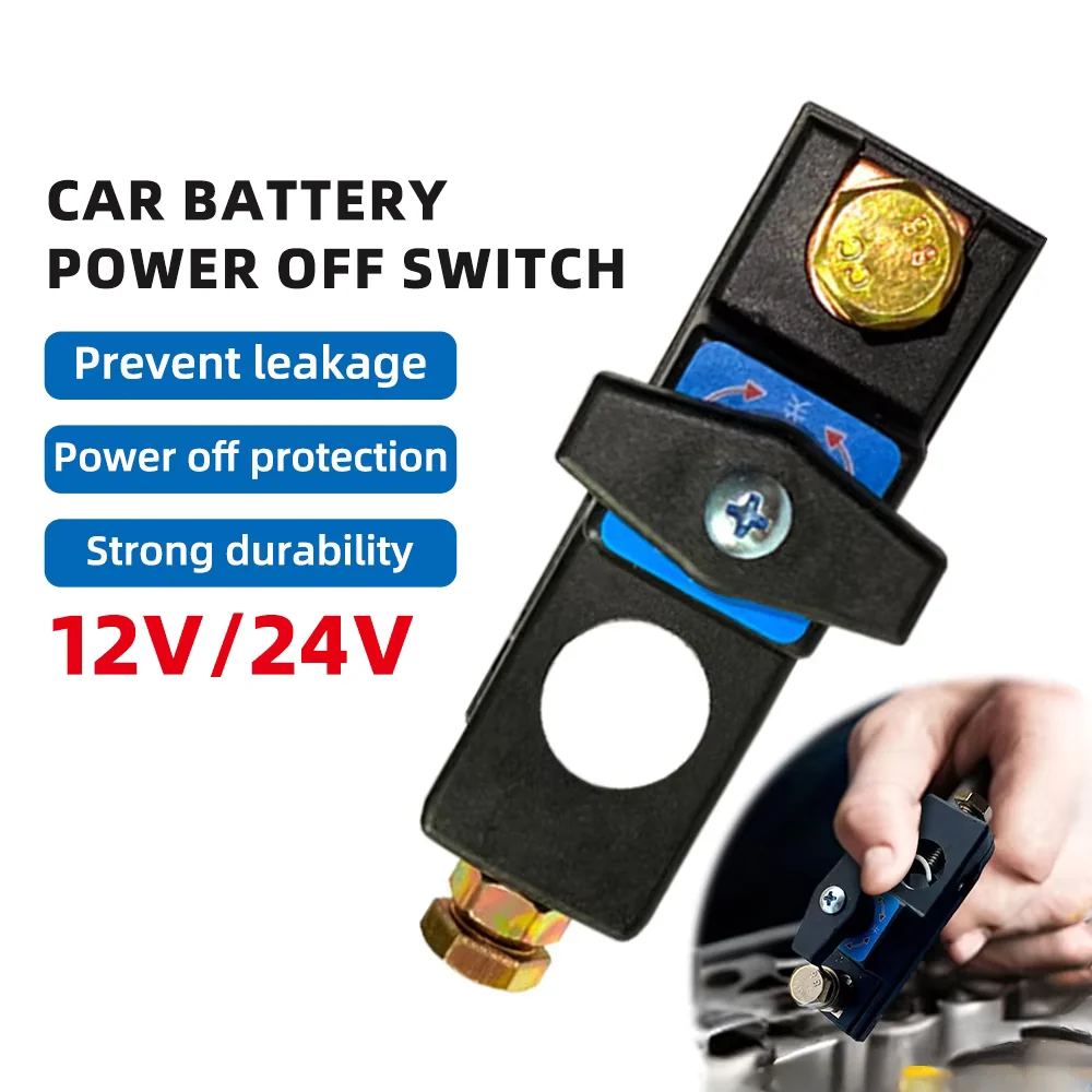 BatterySwitch 1+1 GRATUIT - 12V / 24V Pour Voiture Interrupteur Batterie De Déconnexion