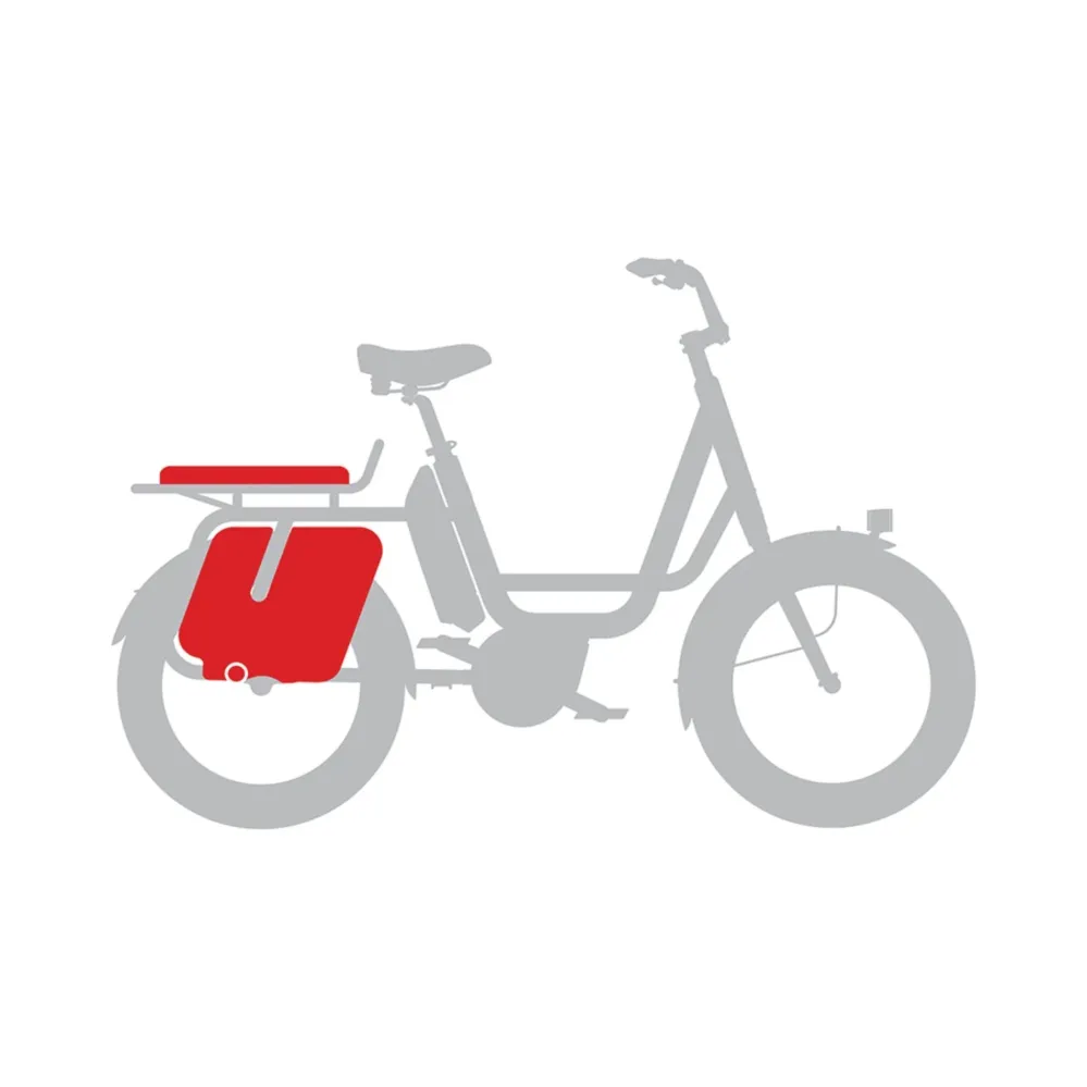 "PASSENGER KIT" POUR VELO ELECTRIQUE REMI DEMI DE LA MARQUE BENNO BIKES