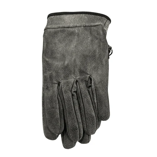 BFR Leather - Gants de Moto en Cuir Gris BFR SPORT