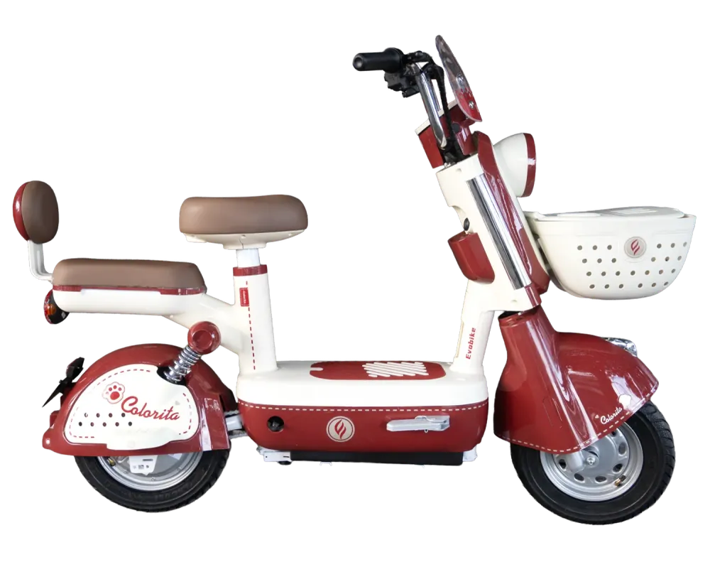 Bicicleta eléctrica COLORITA Rojo