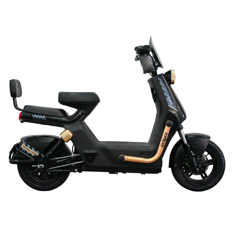 Bicicleta eléctrica ECLIPCE Negro