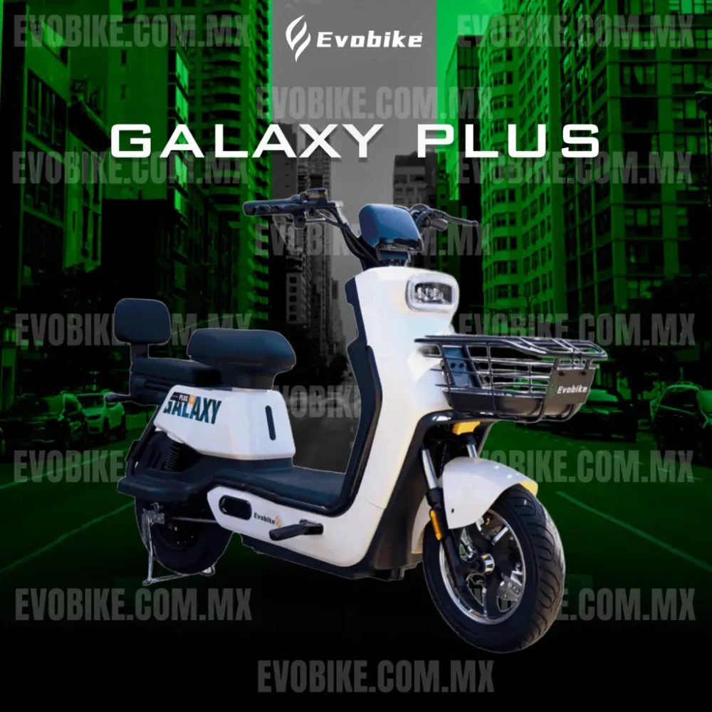 Bicicleta Eléctrica GALAXY PLUS Blanco