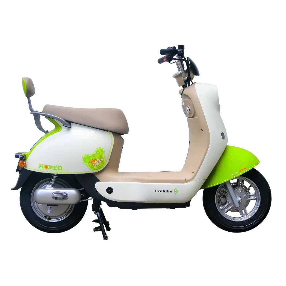 Bicicleta Eléctrica MOPED Verde