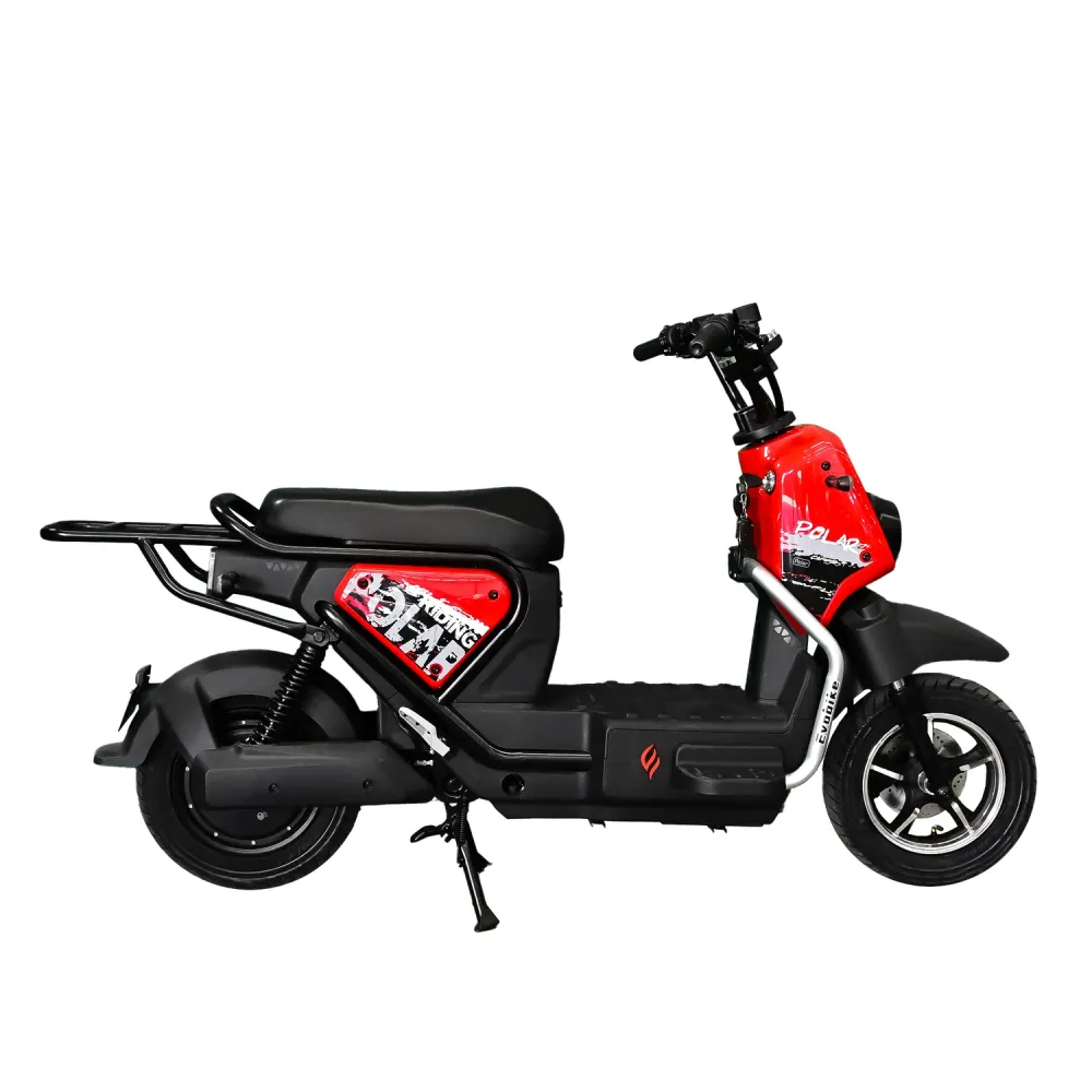 Bicimoto eléctrica POLAR Negro
