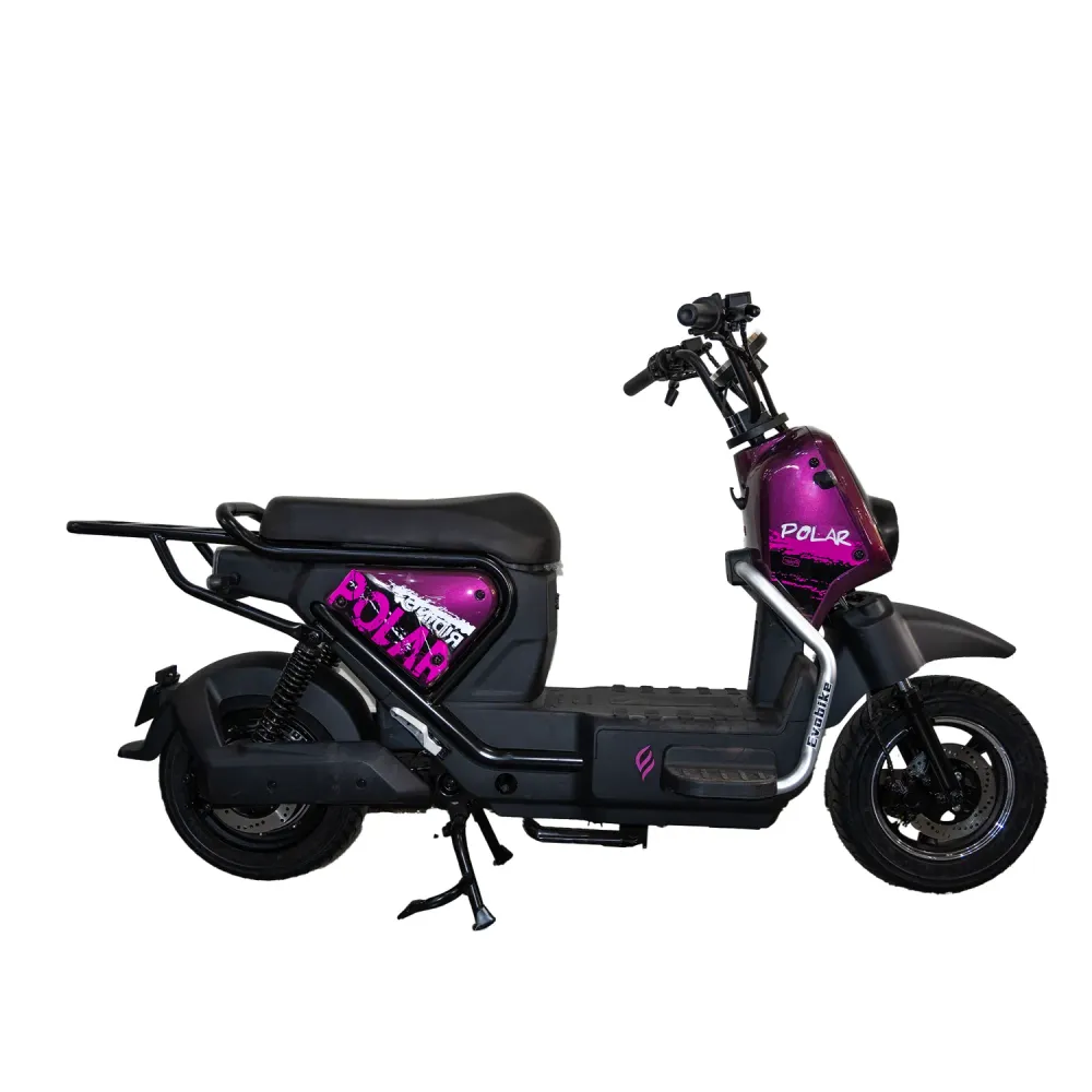 Bicimoto eléctrica POLAR Negro