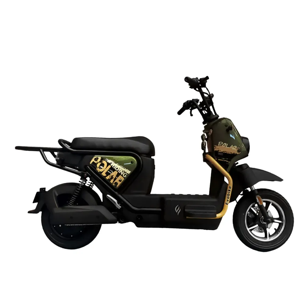 Bicimoto eléctrica POLAR Negro
