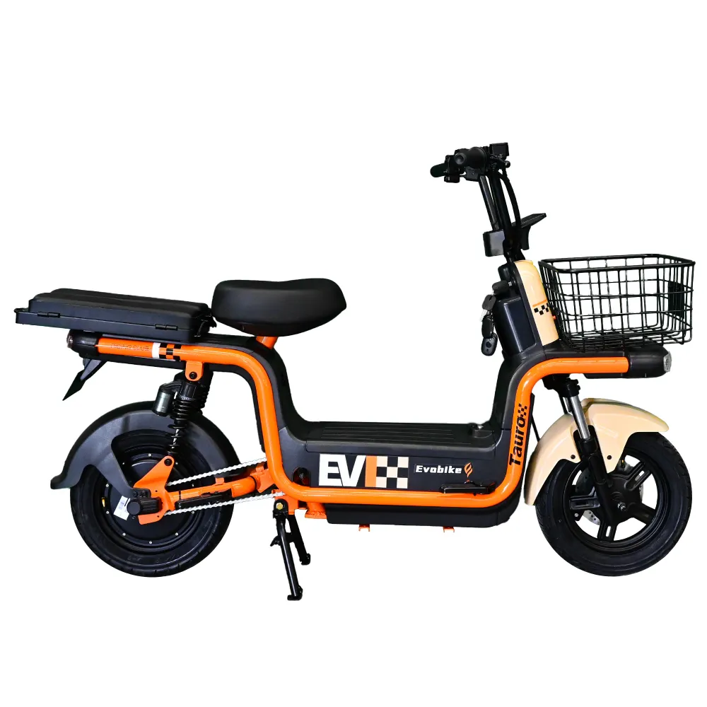 Bicimoto eléctrica TAURO Naranja