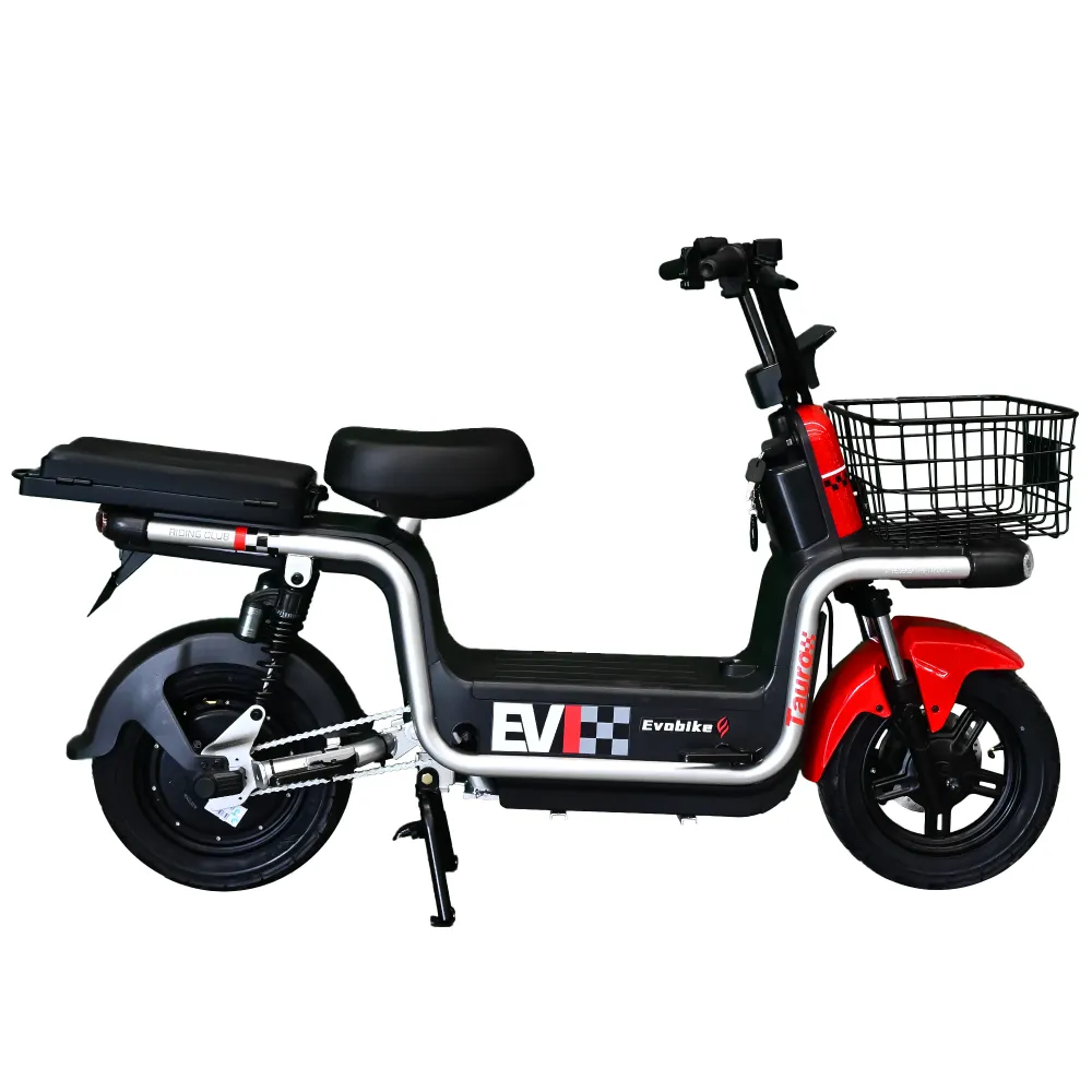 Bicimoto eléctrica TAURO Naranja
