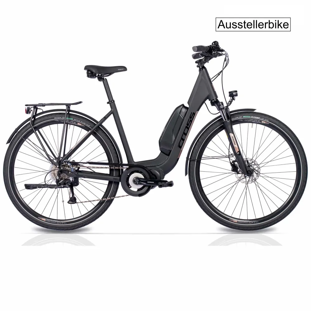 Bicycle de randonnée de vélo de 28 pouces LS Wave V-Tron Shimano Stepps E-5000 418 WH 9 Gang Shimano Rd-T3000SGS