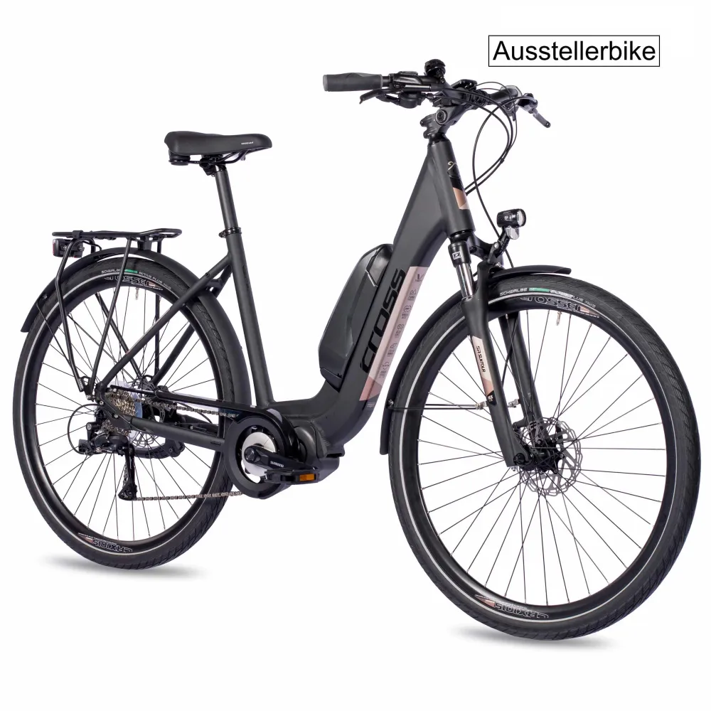 Bicycle de randonnée de vélo de 28 pouces LS Wave V-Tron Shimano Stepps E-5000 418 WH 9 Gang Shimano Rd-T3000SGS