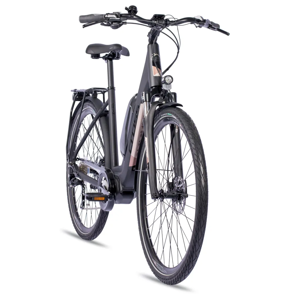 Bicycle de randonnée de vélo de 28 pouces LS Wave V-Tron Shimano Stepps E-5000 418 WH 9 Gang Shimano Rd-T3000SGS