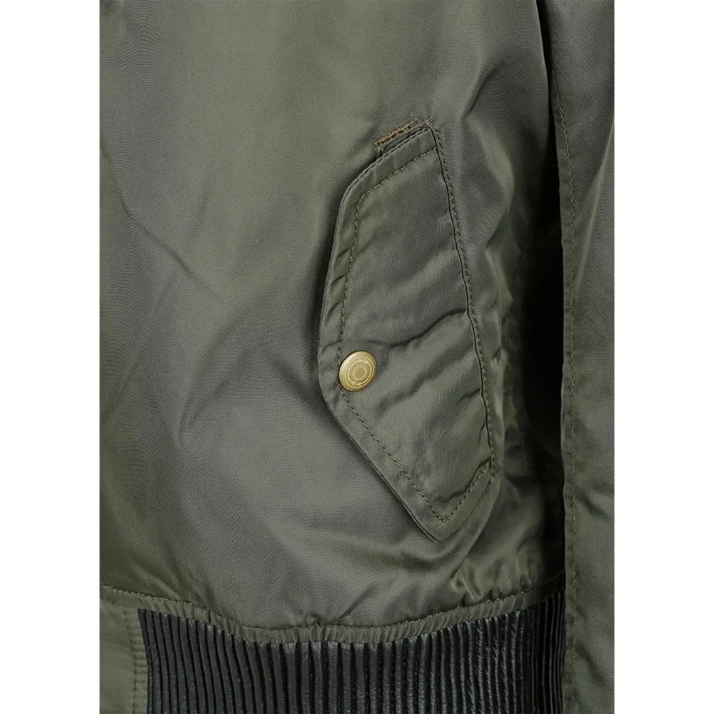 Blouson moto femme Arrow Glory Army noir Black Arrow