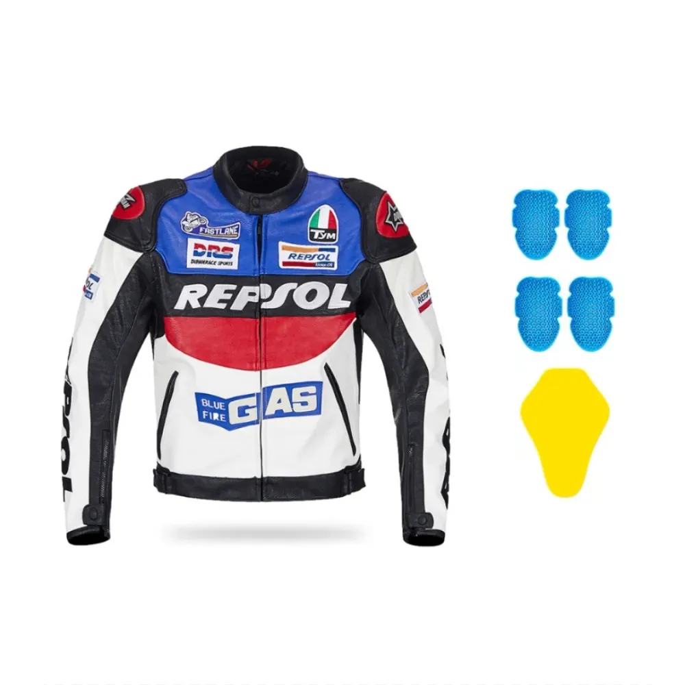 Blouson en cuir pour moto