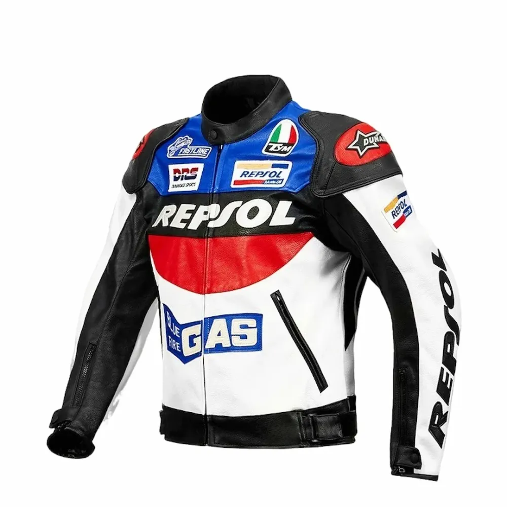 Blouson en cuir pour moto