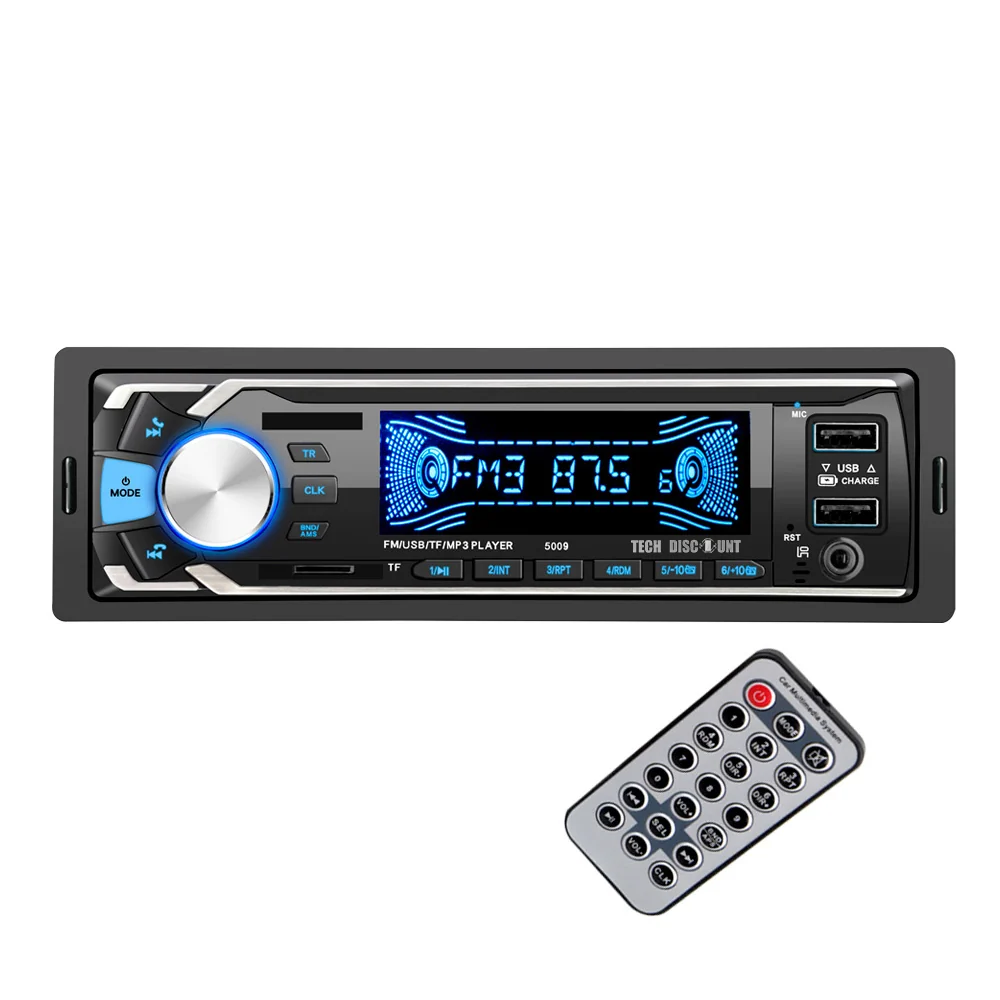 Bluetooth radio de voiture lecteur MP3 de voiture bluetooth mains libres lecteur de carte de voiture lecteur de carte usb