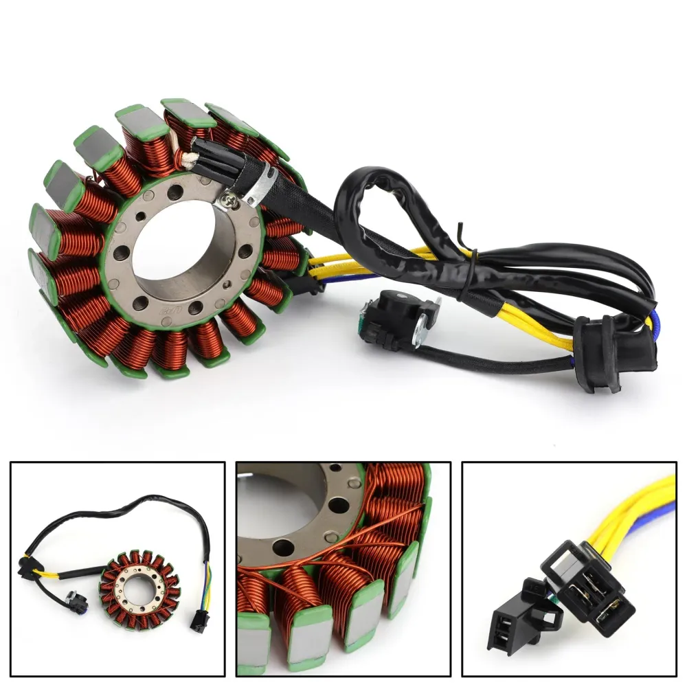 Bobine de stator de moteur de moto pour Suzuki AN250 Burgman250 (03-06) AN400 Burgman400 (générique)