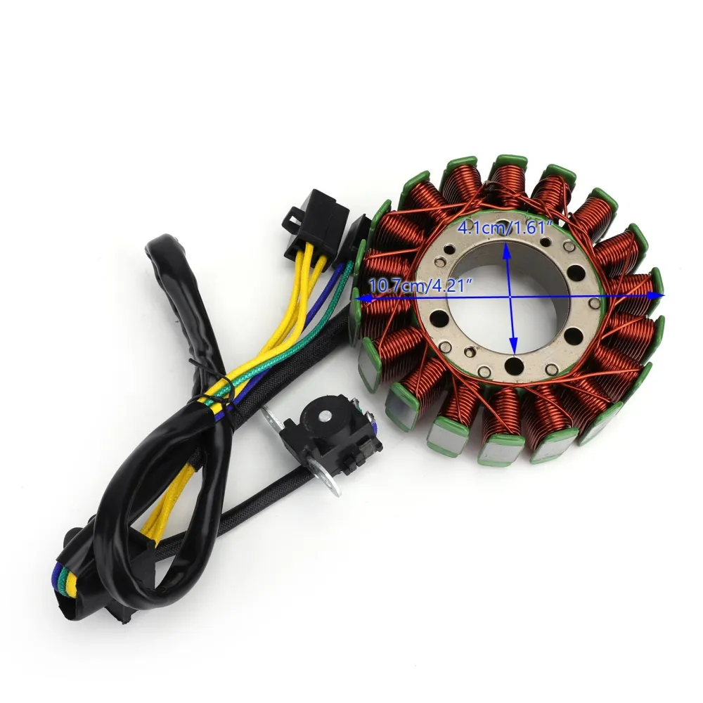 Bobine de stator de moteur de moto pour Suzuki AN250 Burgman250 (03-06) AN400 Burgman400 (générique)