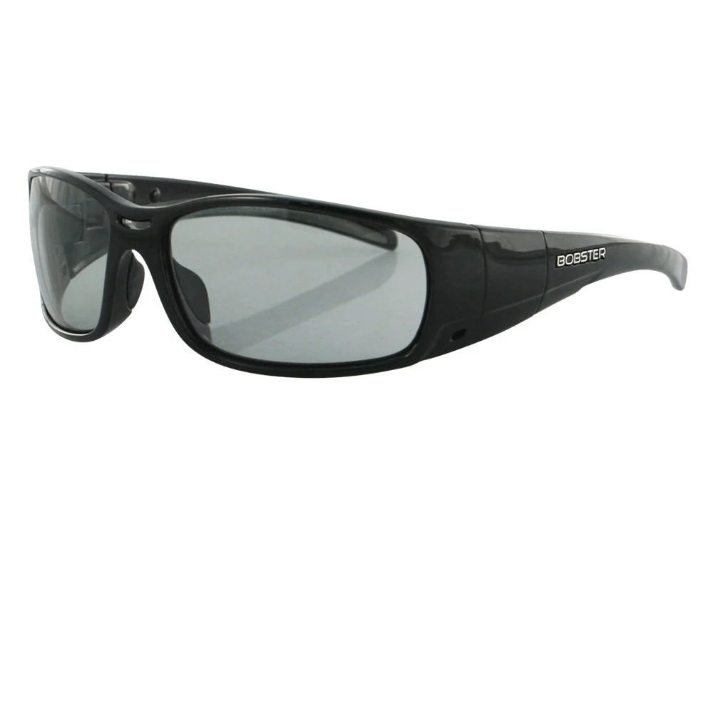 Bobster Lunettes de moto convertibles photochromiques Gunner