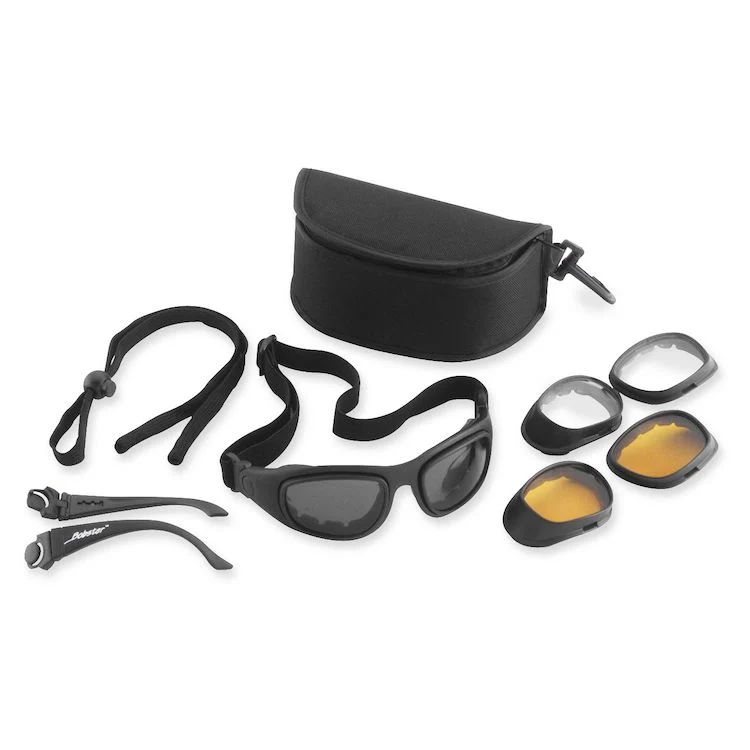 Bobster Lunettes de moto convertibles Sport & Street II