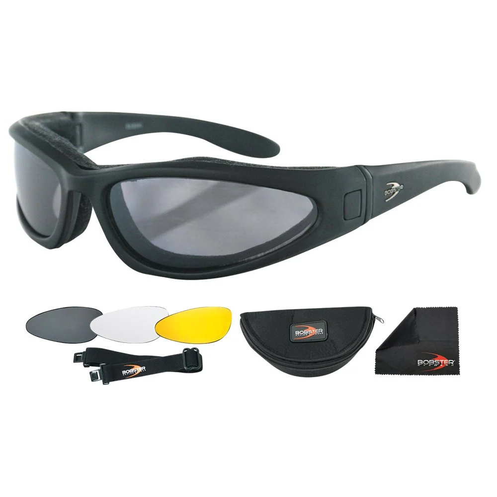 Bobster Lunettes de moto Low Rider II Convertible