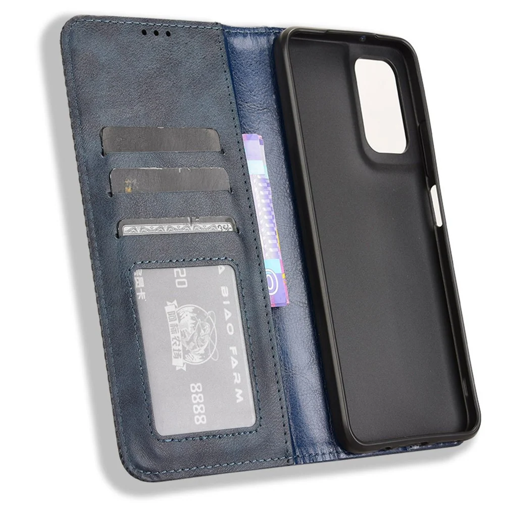 Bofink Vintage Motorola Moto G35 étui en cuir - Bleue