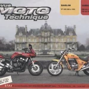 E. T. . I - revue moto technique 113. 2 - dealim vt 125 et - yamaha fzs 600 fazer Book Hémisphères