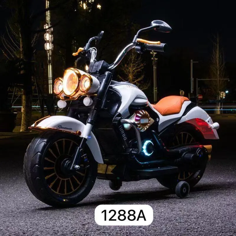 Moto électrique pour enfants – Design Harley 12V | Siège confort . Boummarket