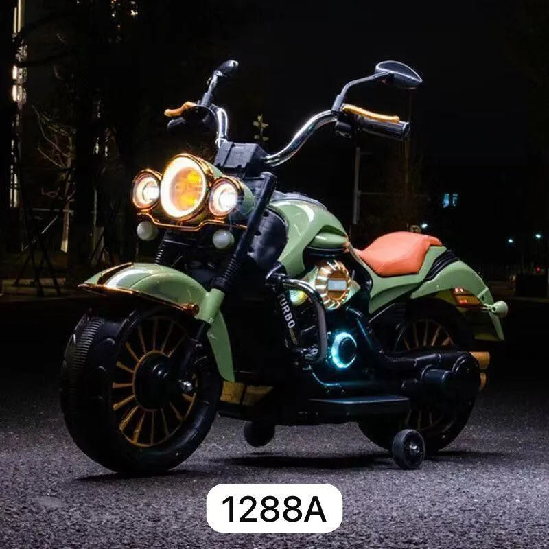 Moto électrique pour enfants – Design Harley 12V | Siège confort . Boummarket