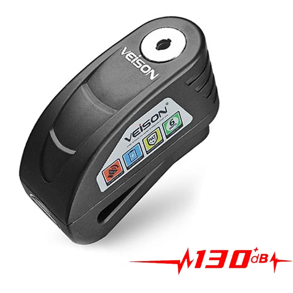 Bloque disque moto + Alarme 130DB Boutique biker