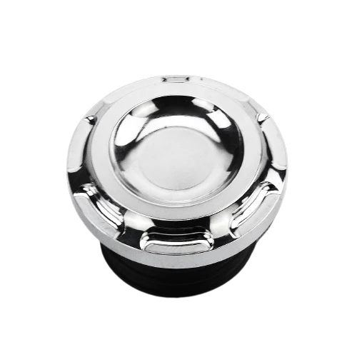 Bouchon réservoir moto - Chrome vintage Boutique biker