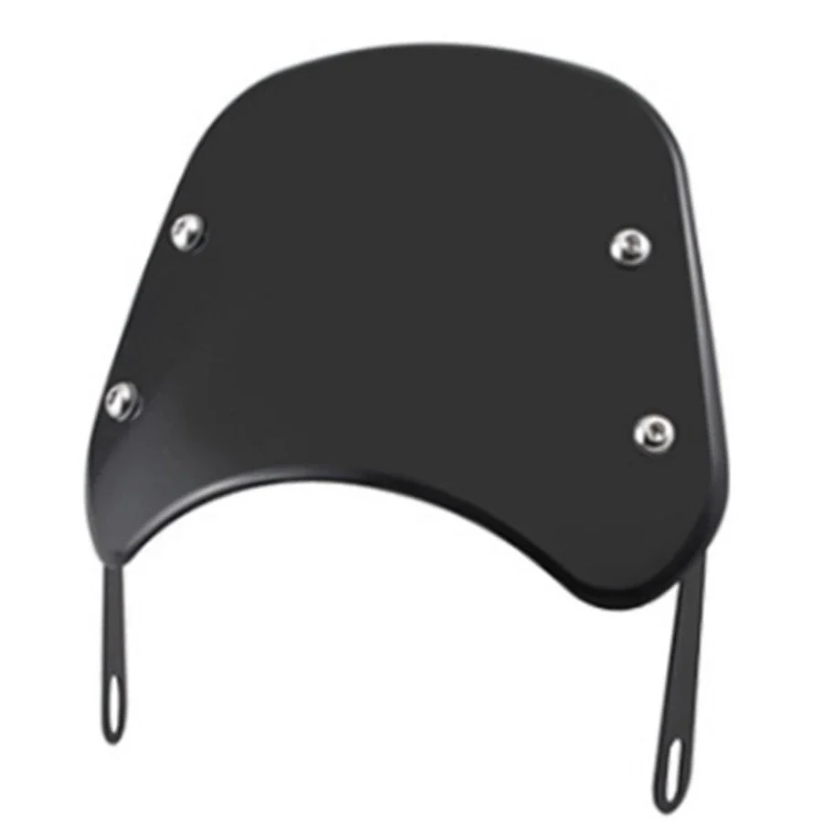 Bulle moto noir - Phare rond Boutique biker