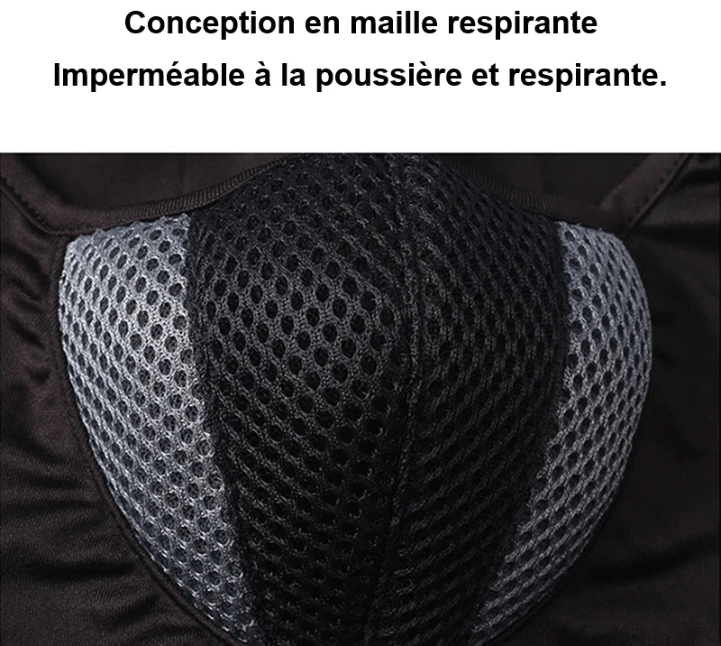 Cagoule de moto avec cache nez Boutique biker