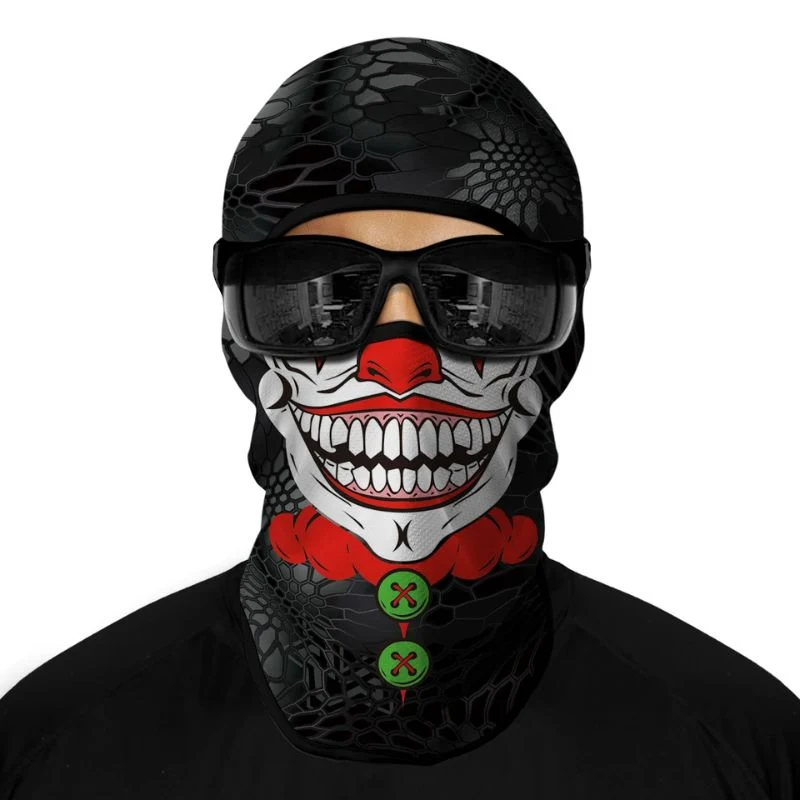 Cagoule moto - Clown rieur Boutique biker