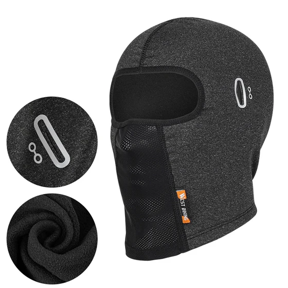 Cagoule de moto noire Boutique biker