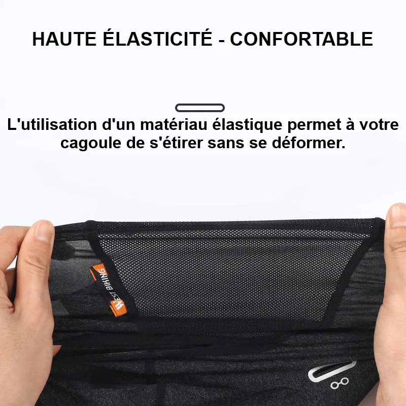 Cagoule de moto noire Boutique biker