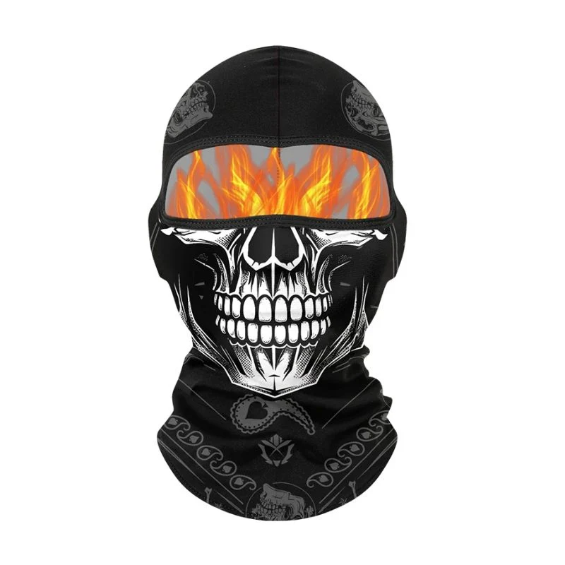 Cagoule moto - Tête de mort souriante Boutique biker