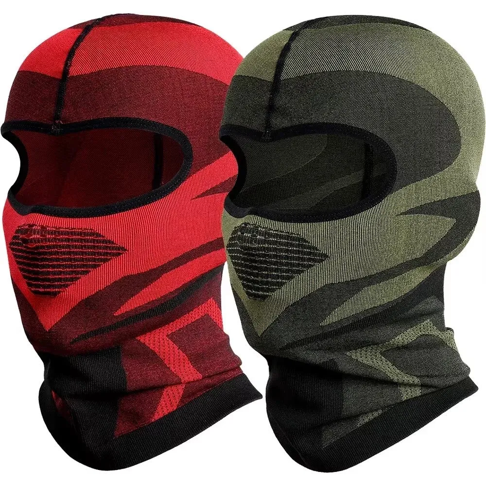 Cagoules moto rouge et verte - Lot de 2 Boutique biker